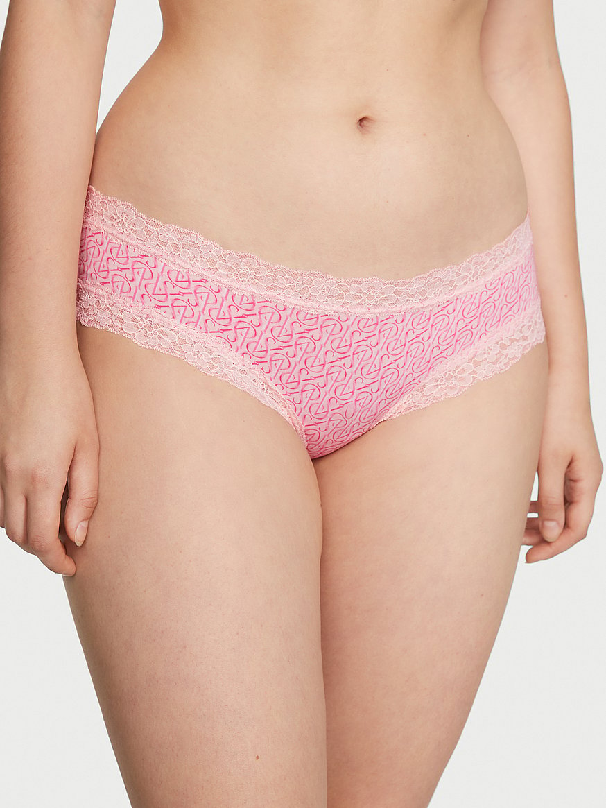 French Connection Women's Lace Cheeky Underwear 3-Pack - Pure  Blossom/Lotus/Moonlight