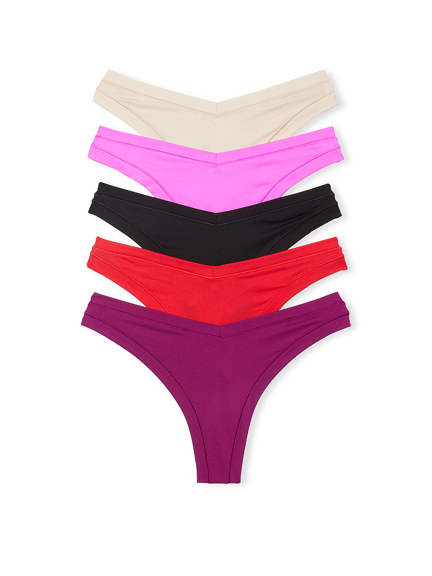  Victoria's Secret PINK Raw Cut No Show Thong Panty Pack, Thong  Panties, Underwear for Women, Assorted (XS) : Clothing, Shoes & Jewelry