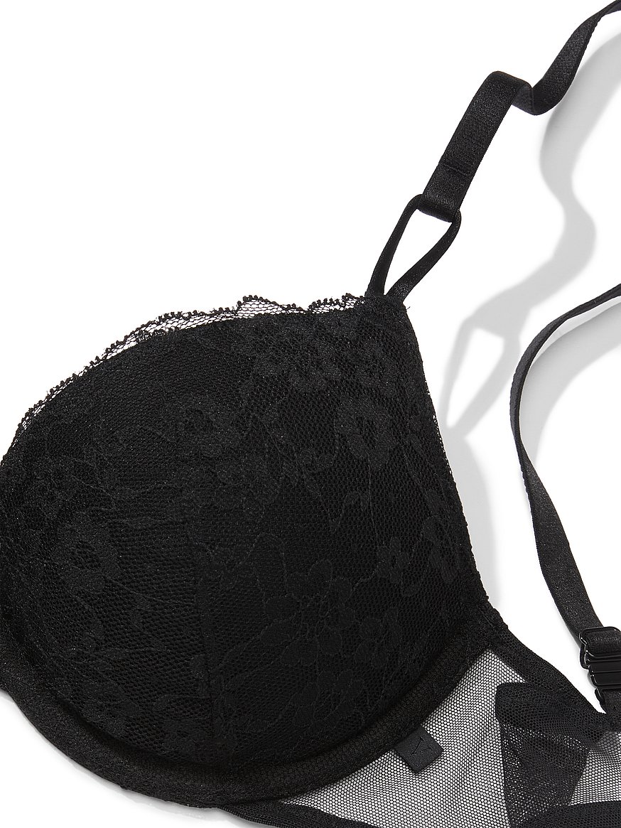 Orhideja Lingerie - Gorgeous lace bra with push-up effect, creates  beautiful cleavage and gives additional volume for your breast✨ ⠀ ⁃ Push-up  cups with silicone ⁃ Sides and back made from lace ⁃