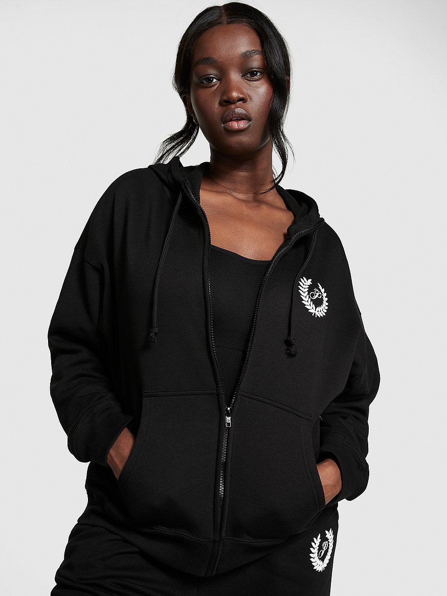Buy Everyday Fleece Full-Zip Hoodie - Order Hoodies & Sweatshirts online  5000009687 - PINK US
