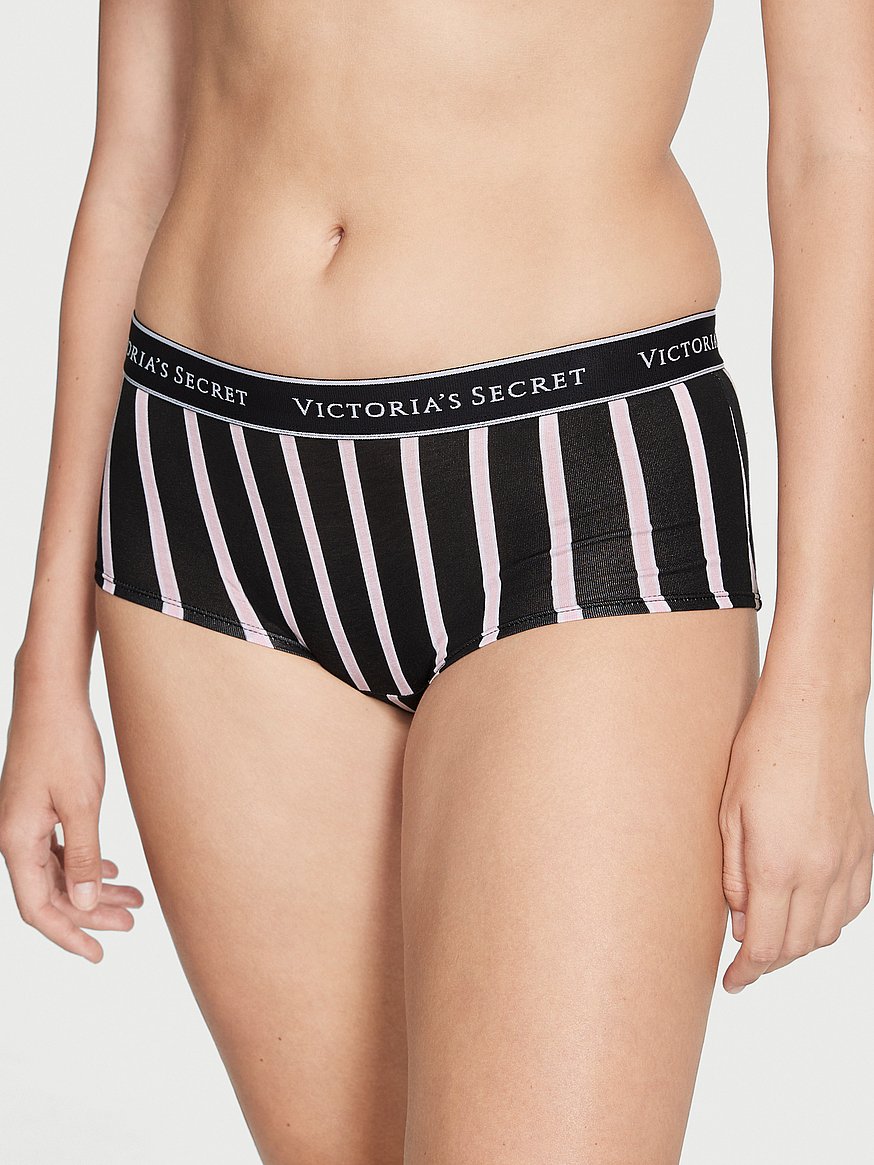 Buy Logo Cotton Shortie Panty - Order Panties online 5000004817 -  Victoria's Secret US