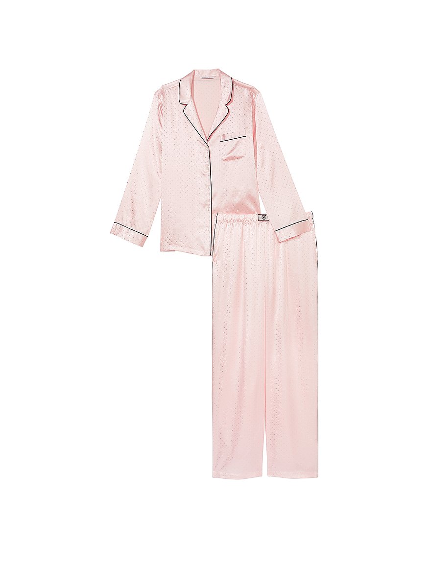 & Secret Victoria\'s Dew - Lingerie Drop Set Satin Long - Sleep Pajama