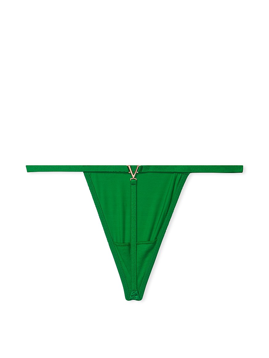 Fishnet Adjustable V-String Panty