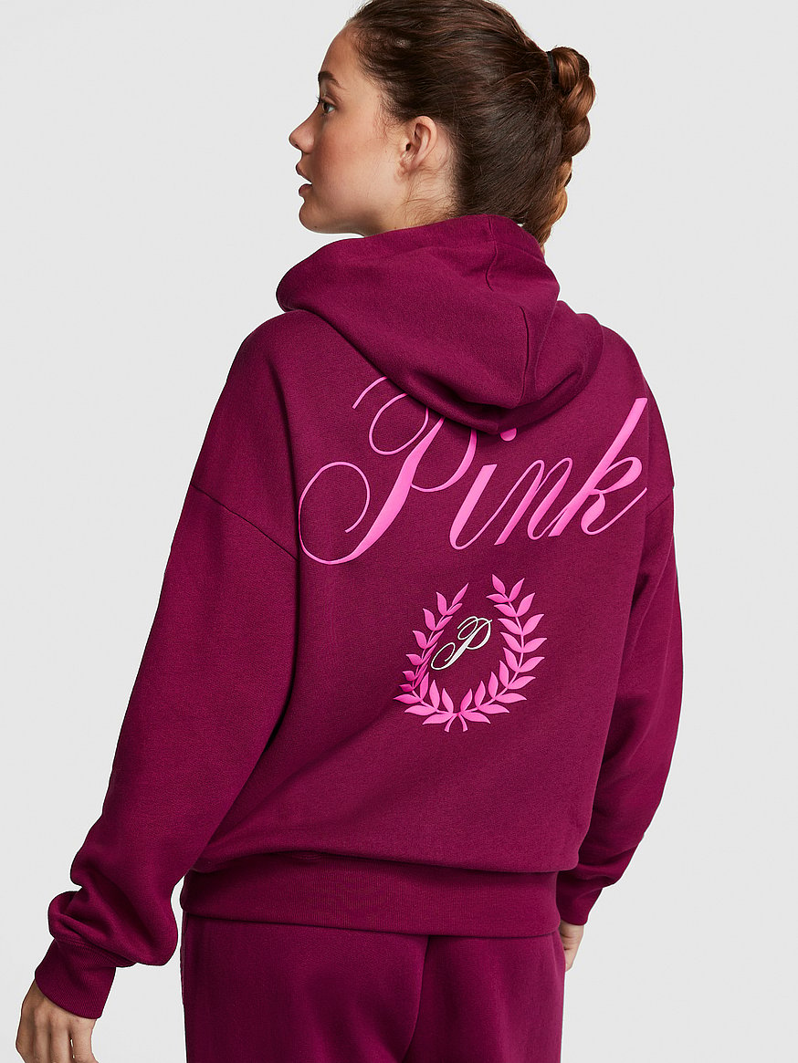 Victoria secret pink store full zip hoodie