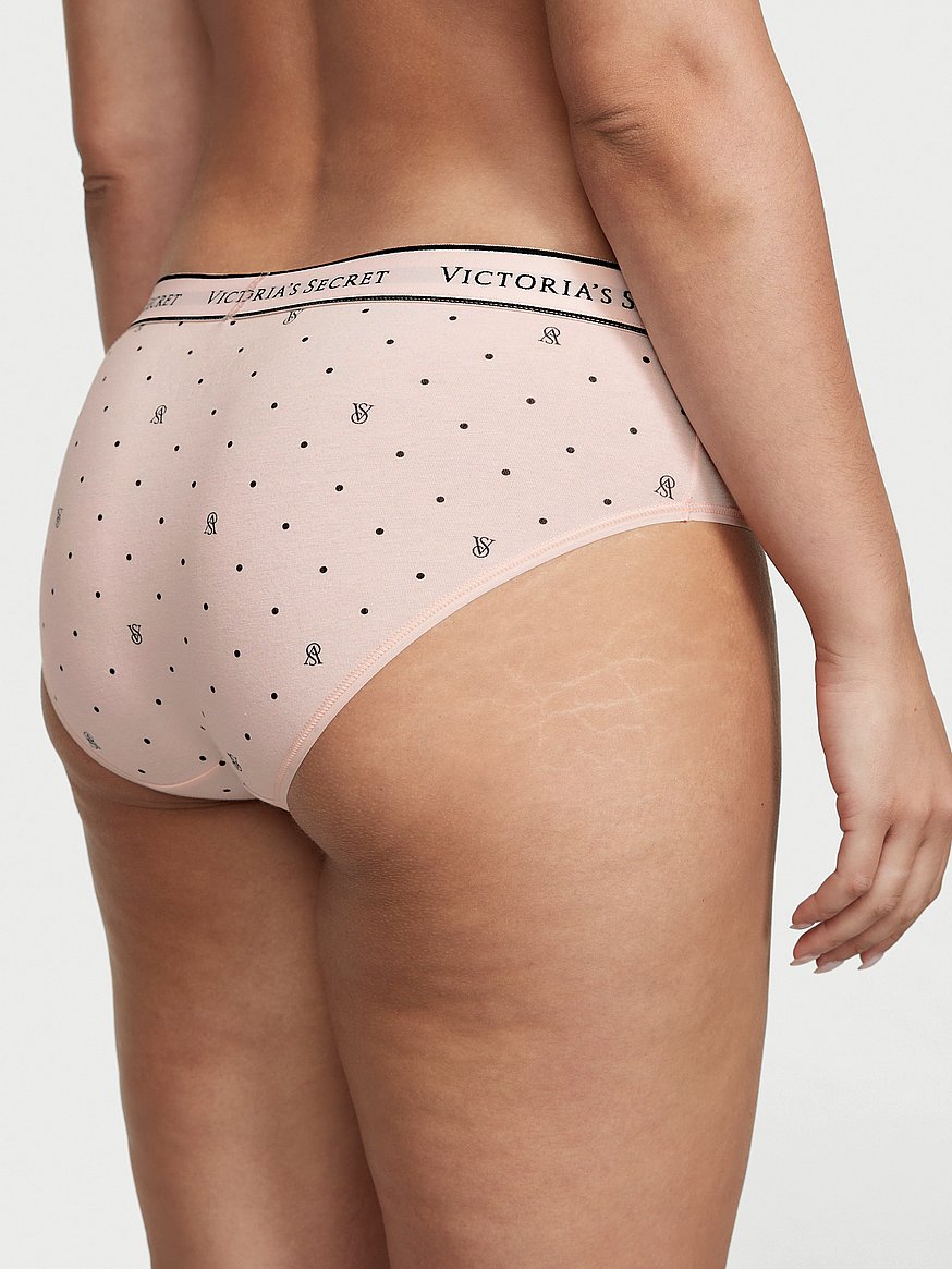 Victoria's Secret Panties Seamless Hiphugger With Shimmer Waistband