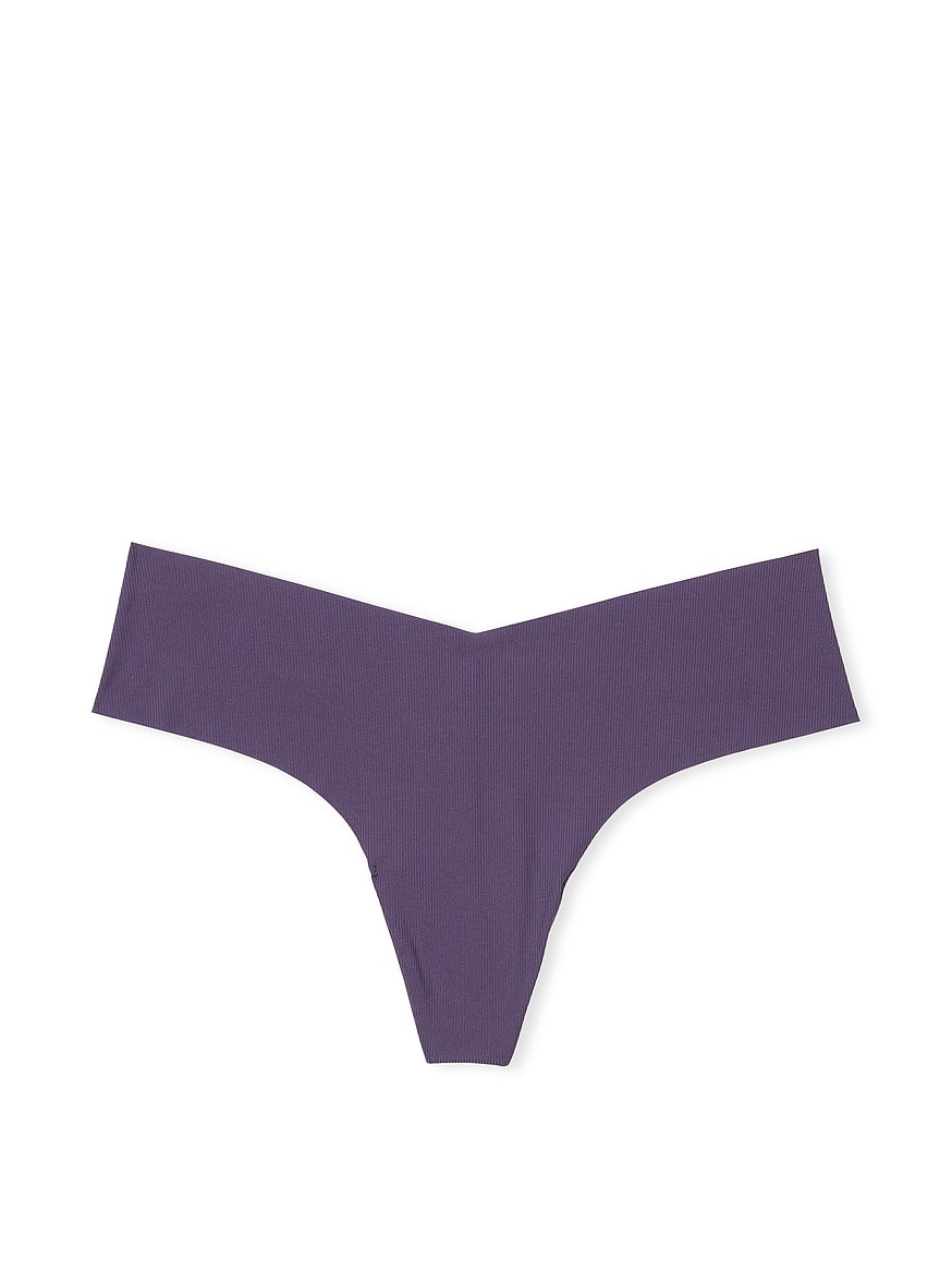 PINK Victoria's Secret Panties Thong Panty No Show Seamless Underwear Large  L