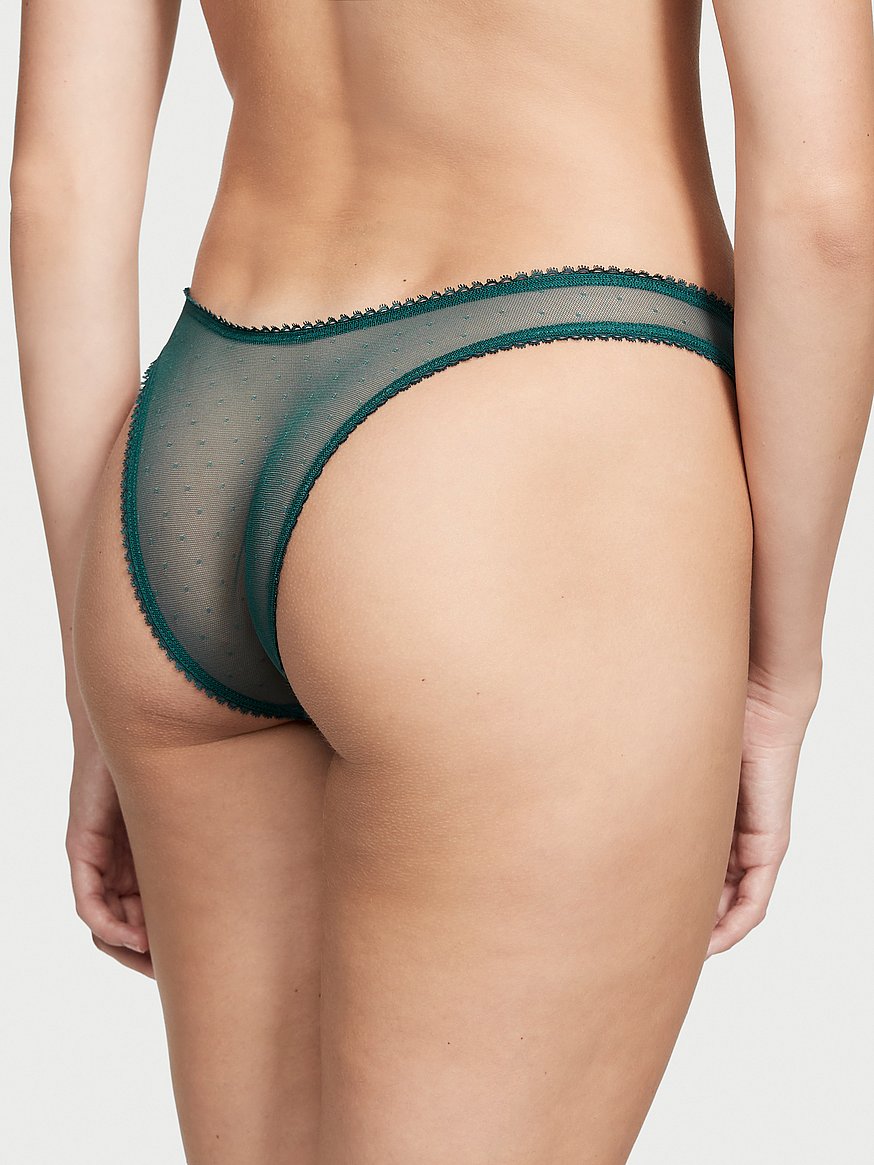 Lace-Front Brazilian Panty