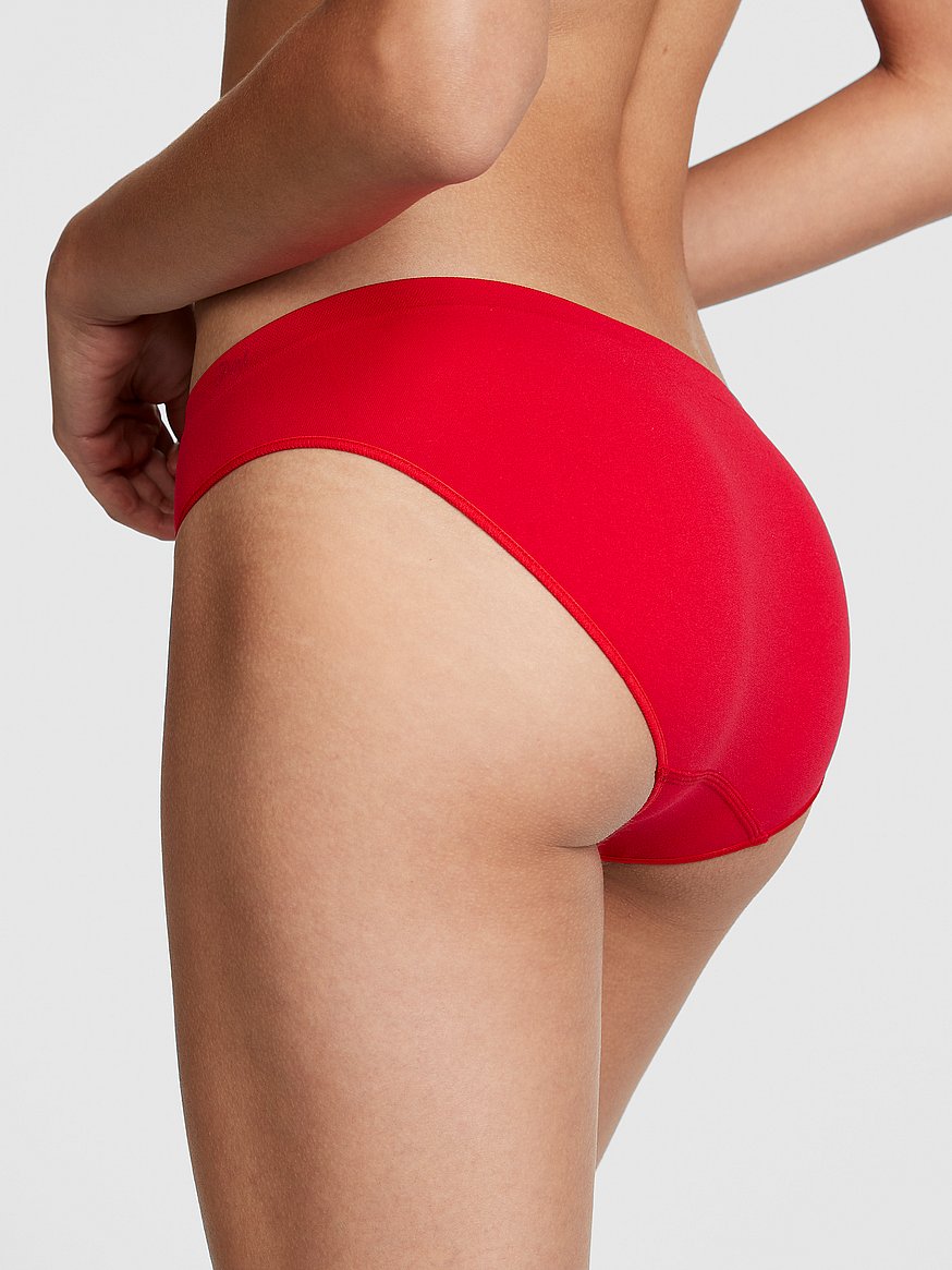 Buy Victoria's Secret PINK Pepper Red Thong Seamless Knickers from Next  Luxembourg