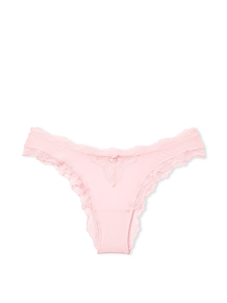 PINK Victoria's Secret, Intimates & Sleepwear, Victorias Secret Pink Logo  Boyshort Panty Dreamy Pink Large New
