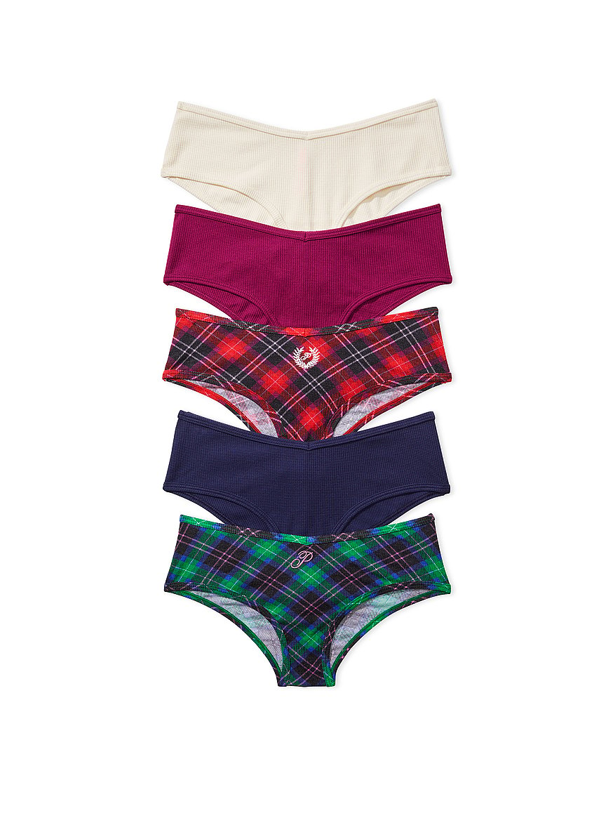 Buy 5-Pack Cotton Cheeky Panties - Order Panties online 5000007891 - PINK US
