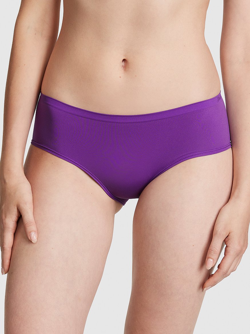 Women's Seamless Underwear Soft Bikini No Show Hipster Panties