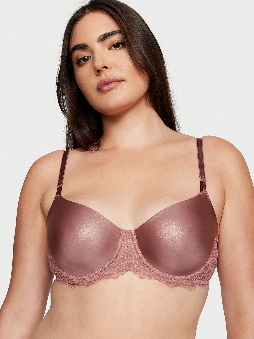 Wicked Unlined Smooth Shimmer Balconette Bra