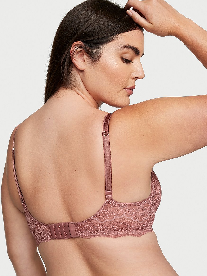 Buy Victoria's Secret PINK Pink Berry Non Wired Lightly Lined Smooth T-Shirt  Bra from Next Luxembourg