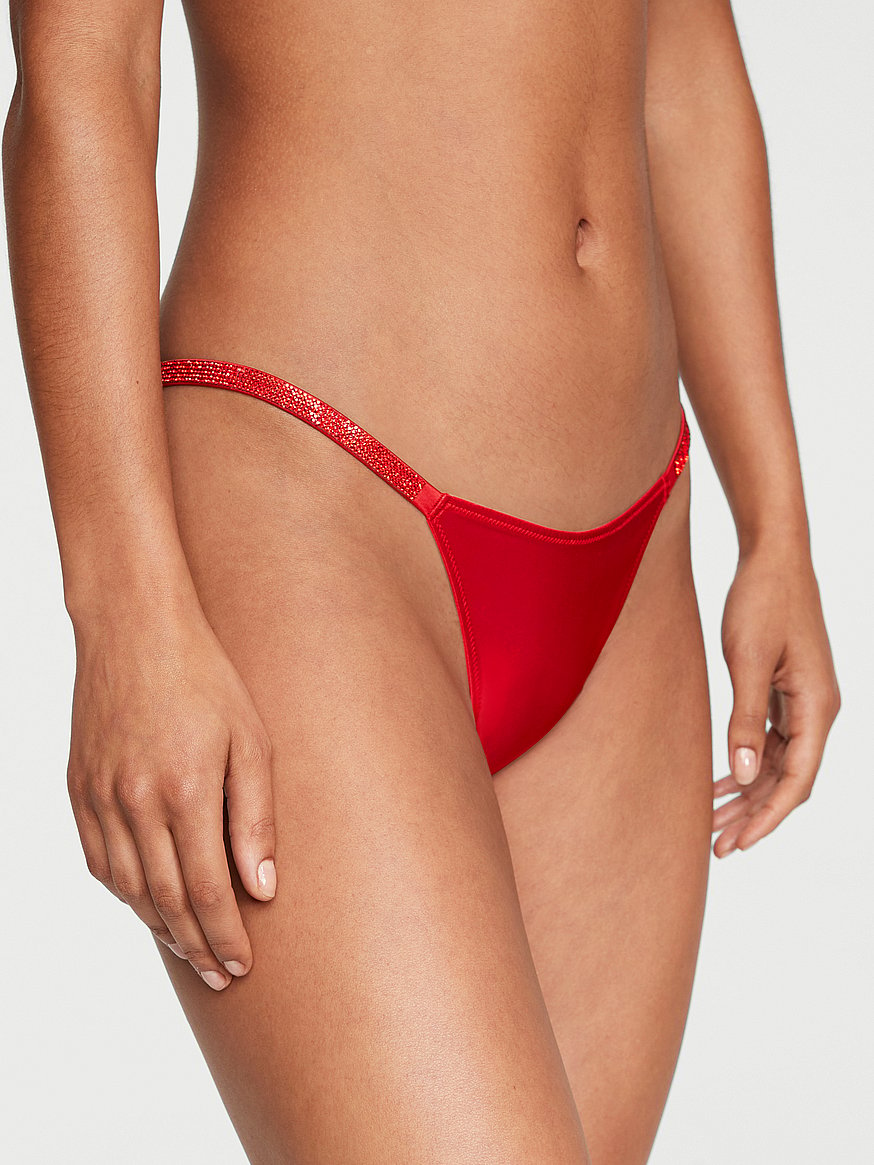 Buy Bow-Back Open Lace-Up Cheeky Panty - Order Panties online 5000000018 - Victoria's  Secret US