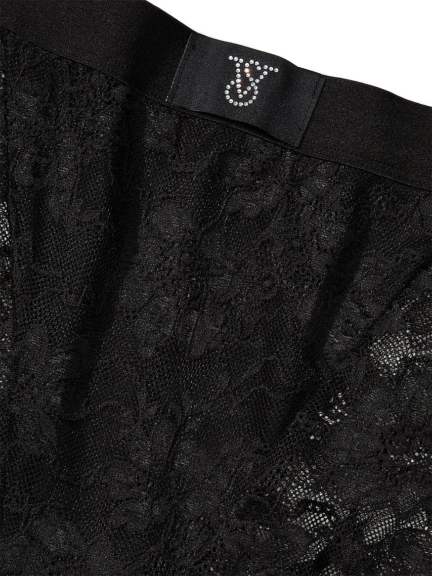 Buy Monogram Shine Patch Lace Boxer Brief - Order Panties online 1122993900  - Victoria's Secret US