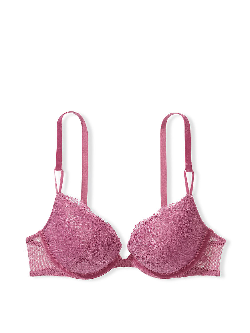 Victoria secret pink bra size 32c white lace push up  Victoria secret pink  bras, Pink bra, Victoria secret pink