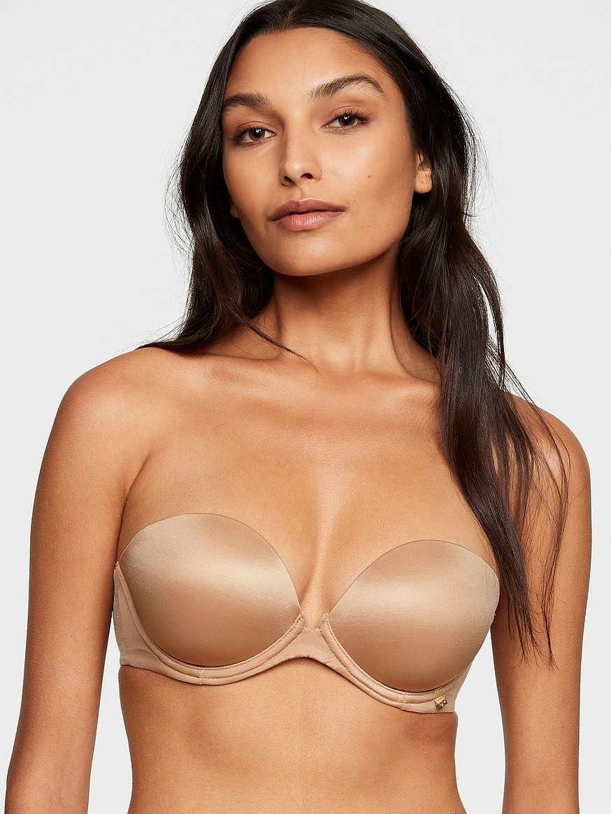 Invisible strapless Sexy summer French style Non-slip bra Gather