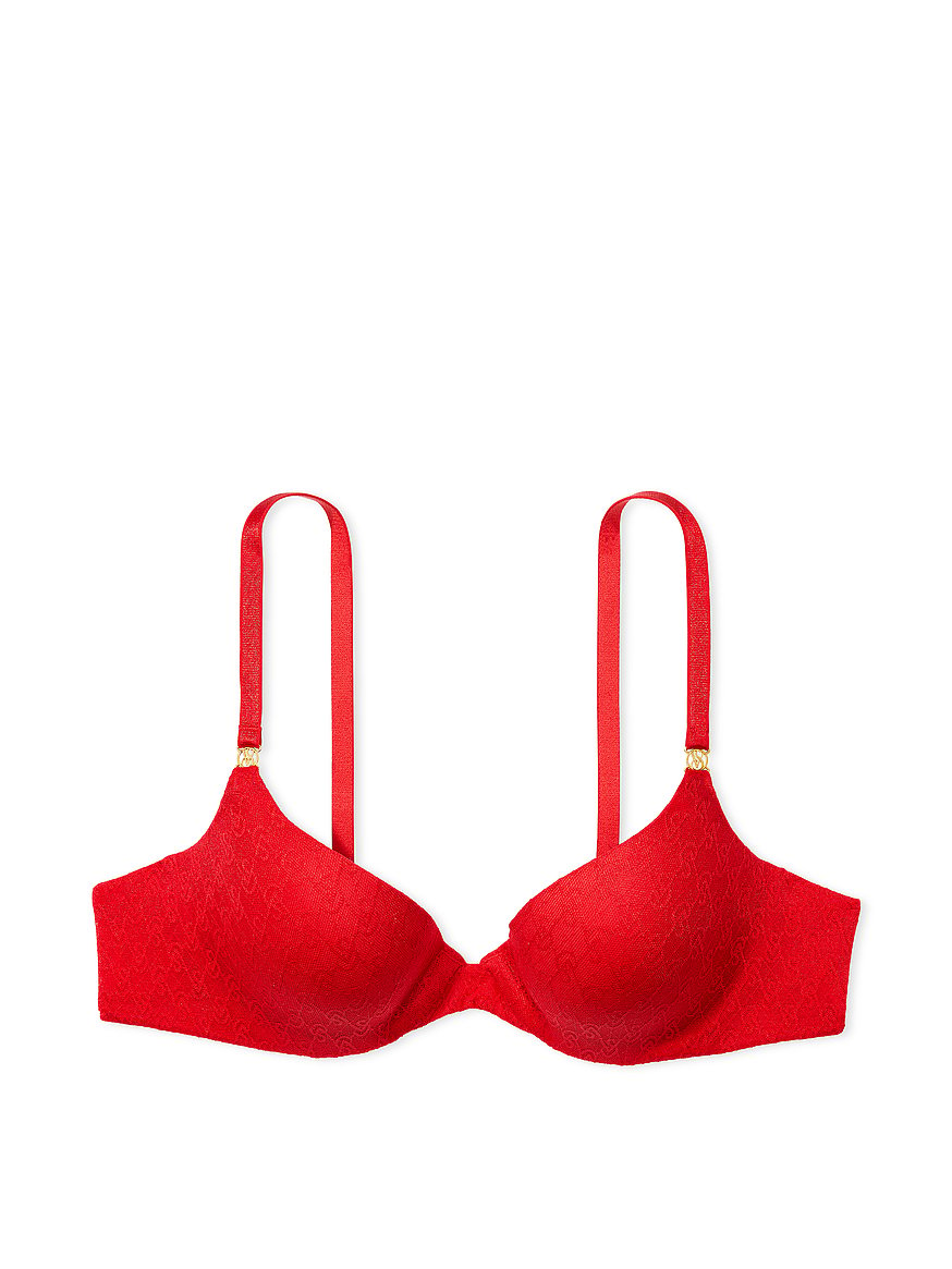 Buy Victoria's Secret PINK Red Pepper Smooth Super Push Up Bra from Next  Malta