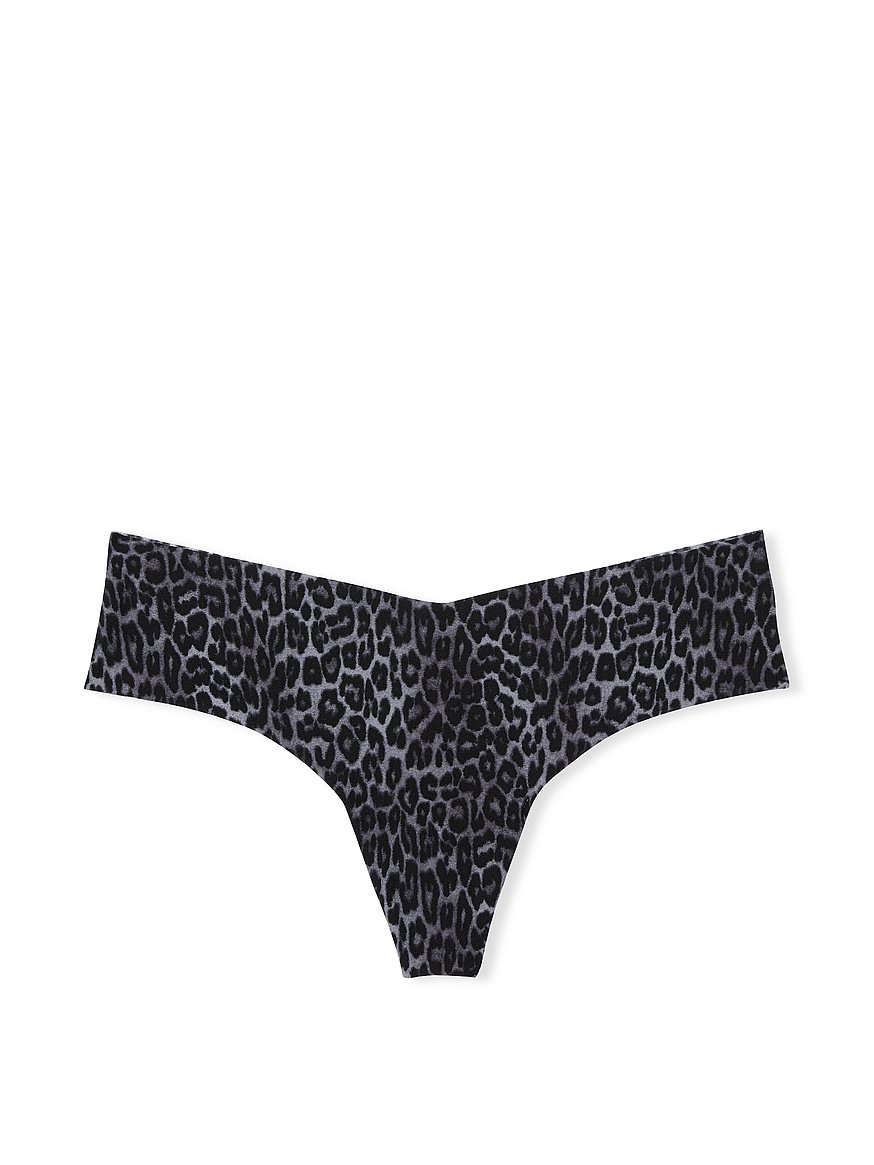 Victoria's Secret No-Show Thong Panty Lace Detail-WHITE (choose
