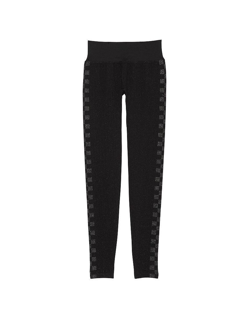 High-Waisted Seamless Lace-Up Legging