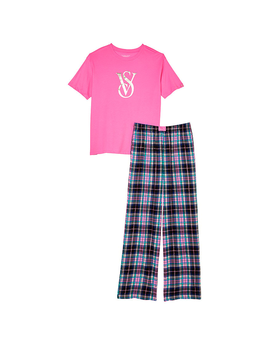 Buy Cotton Tank Tee-Jama Set - Order Pajamas Sets online 5000009154 -  Victoria's Secret US