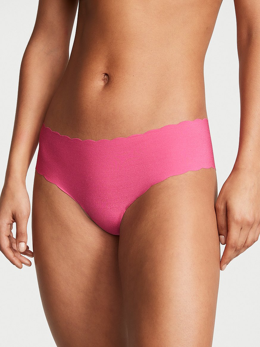 Auden Laser Cut Cheeky Bikini Mesh Panties Underwear Target Peach Seamless S