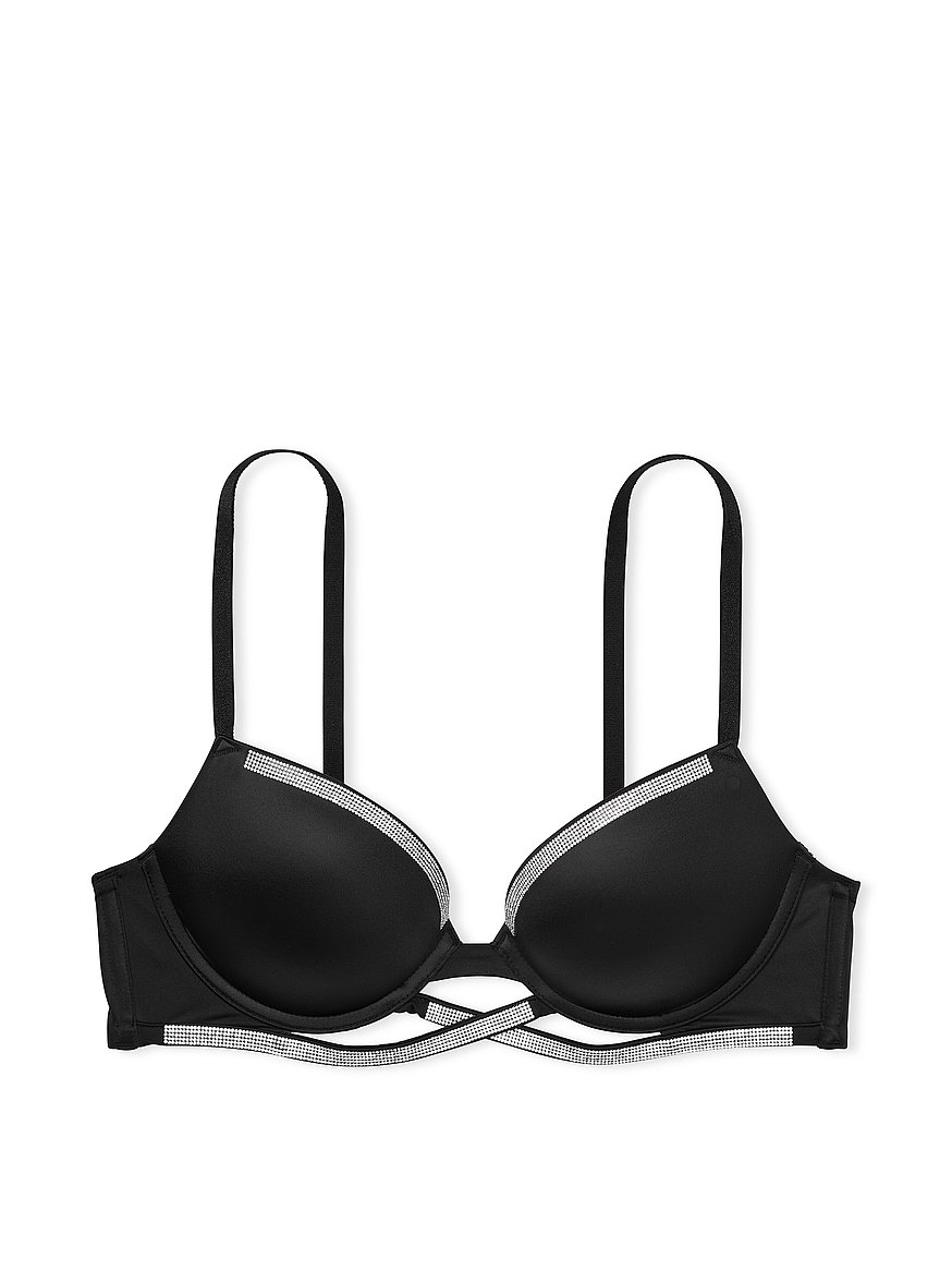 Victoria's Secret NEW Bra 34B Black Nude Push Up Lined Padded Undewire  Intimates Size undefined - $20 - From Twisted