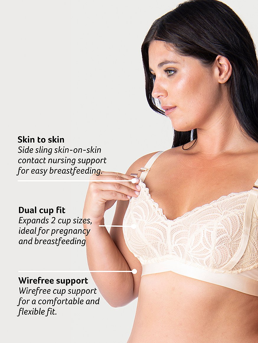Victoria's Secret - We heard you and it's finally here! Designed to support  you while nursing, the new Body by Victoria Maternity Bra is wireless,  leak-resistant, absorbent, and (most importantly!) beyond comfortable.
