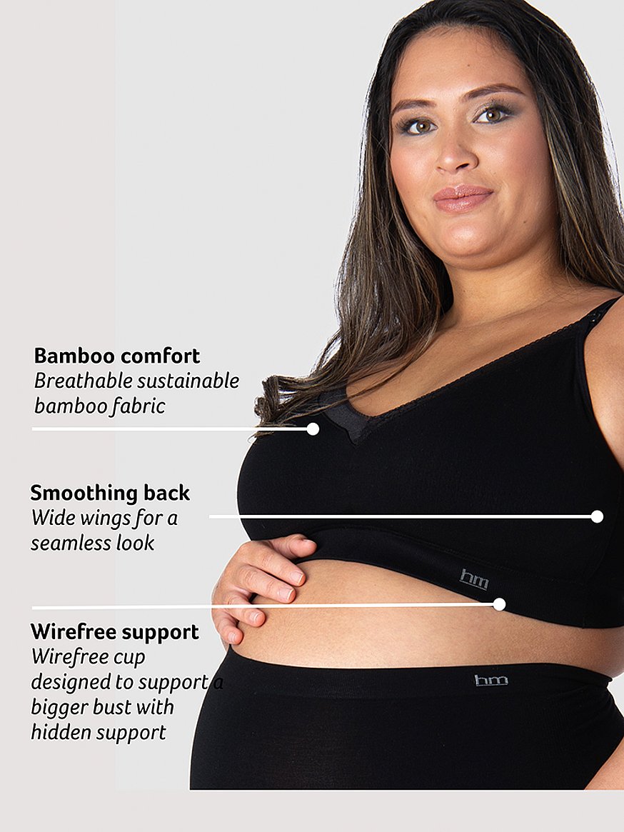 Cotton Nursing Bra Maternity Bra Plus Big Size Summer Breathable