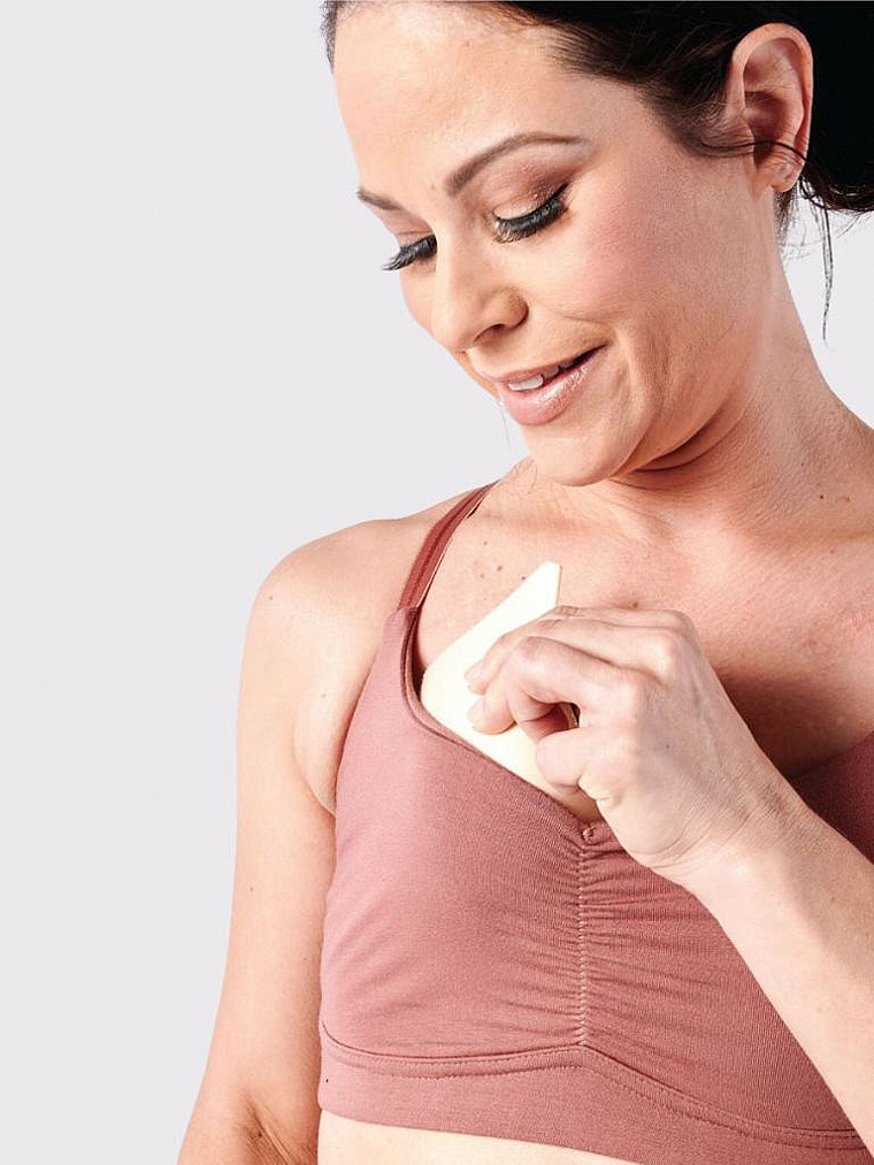 Buy White Sina Seamless Surgical Mastectomy Bra Online