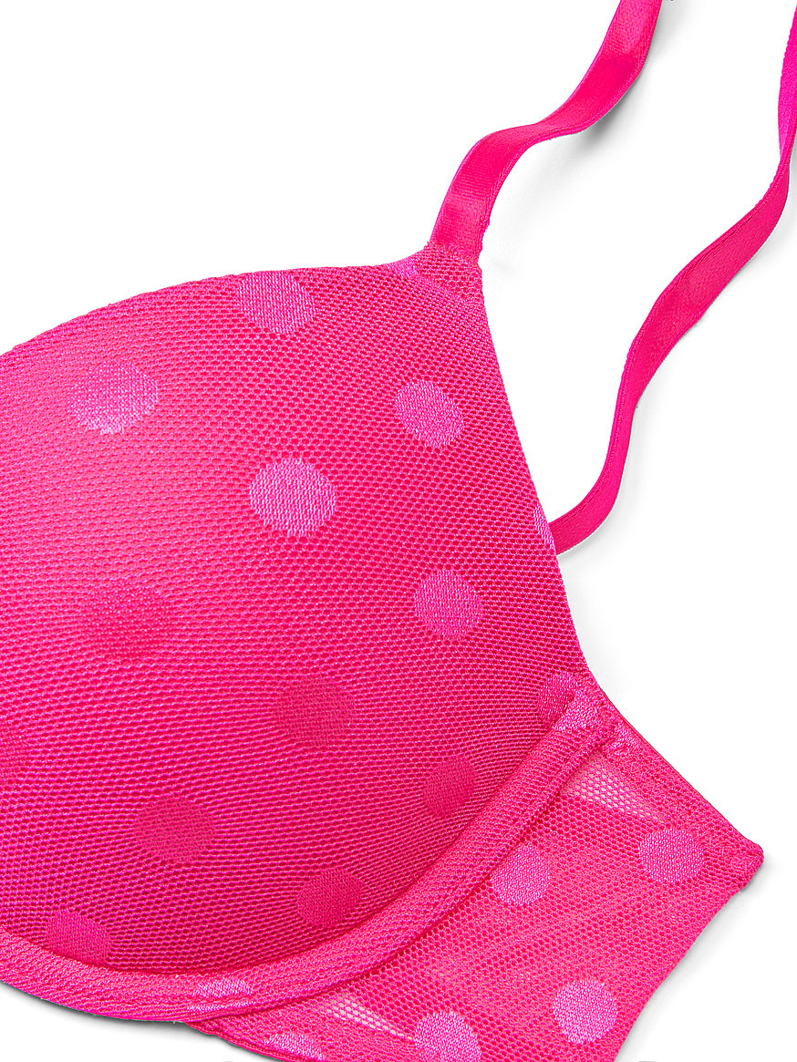 40c Neon Pink Push Up Bra - Get Best Price from Manufacturers