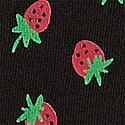 Black Strawberry Print