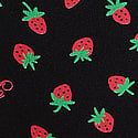Black Strawberry Print