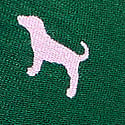 Jaguar Green Dog Print