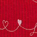 Red Lacquer Love Script
