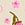 Floral Wristlet Strap Keychain