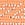 Orange Wristlet Strap Keychain